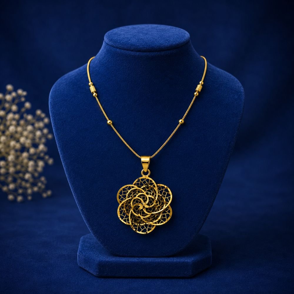 Gold Pendant for Women