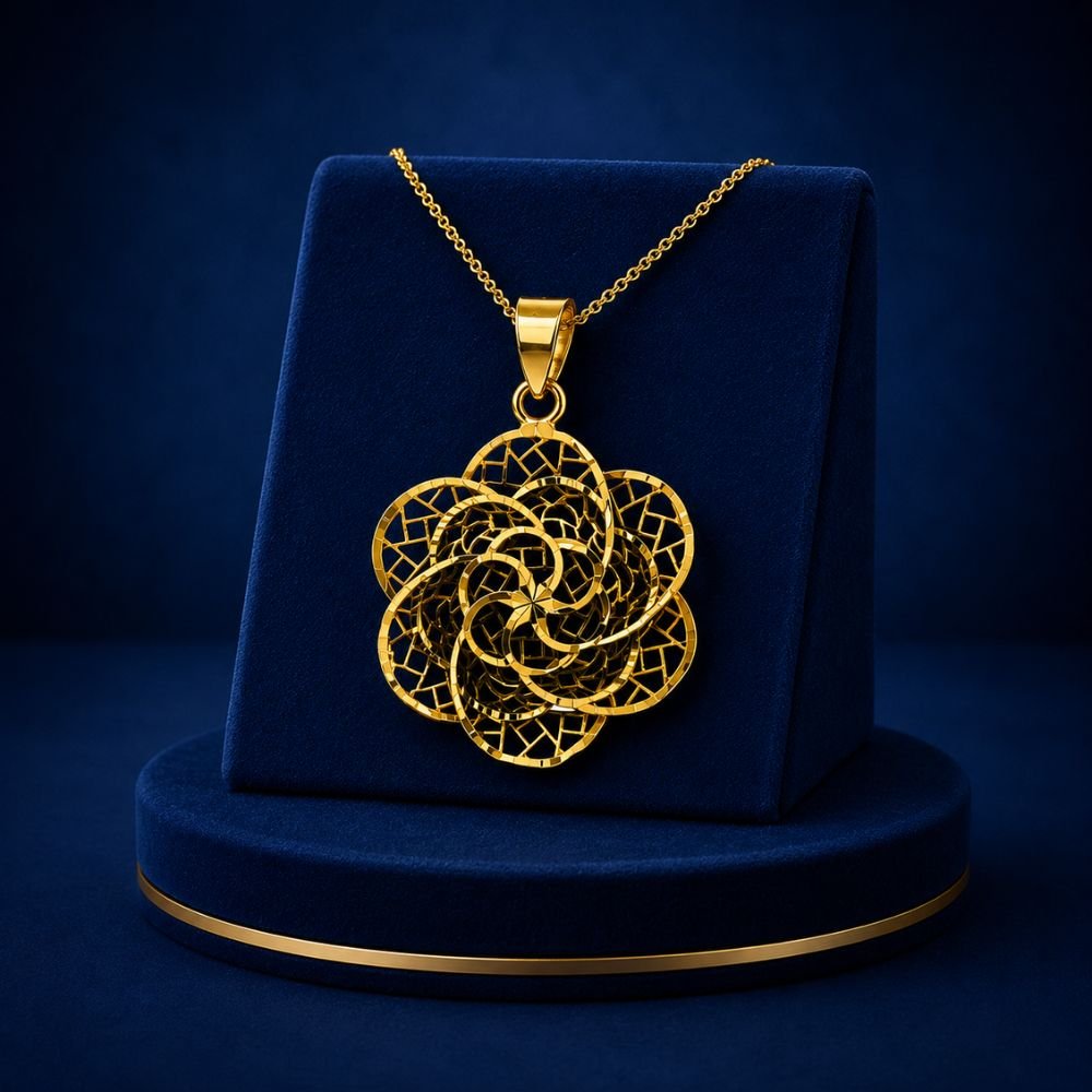 Gold Pendant for Women (2)