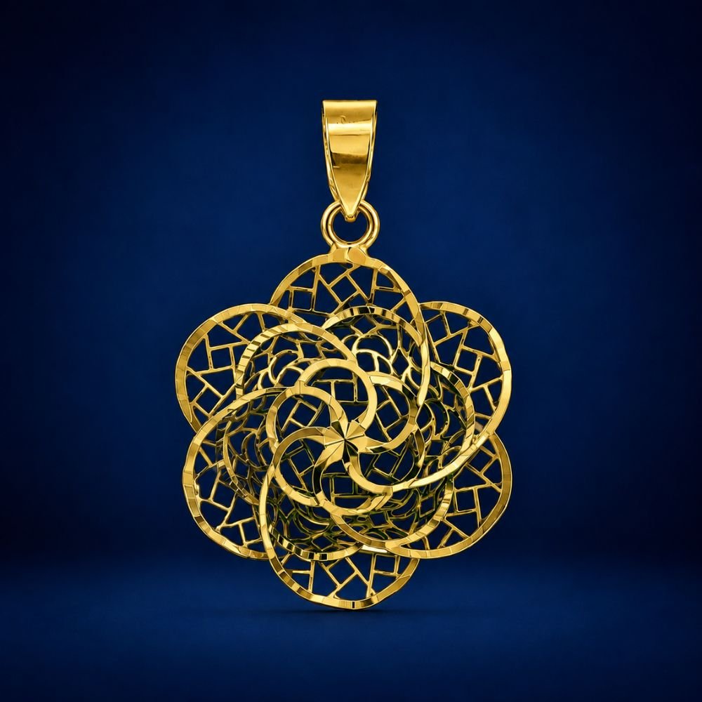 Gold Pendant for Women (3)