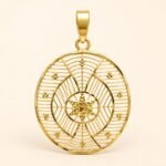 Gold Pendant for Women